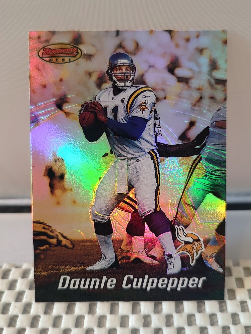 Daunte Culpepper Football Trading Card 2002